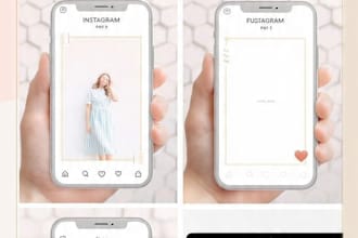 design branded social media template kit in canva for you