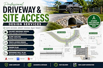 design parking lot, drive thru, hoa site and erosion control plans