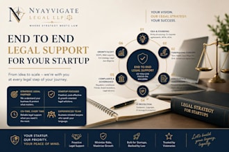 provide end to end legal support for your startup