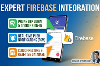 do firebase integration for android app