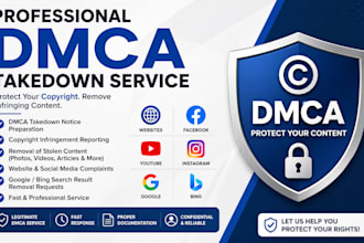 provide dmca related service under dmca