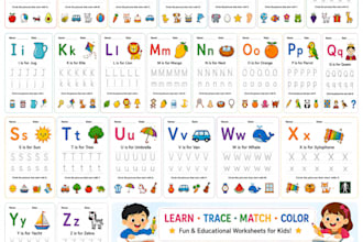create printable abc alphabet worksheets for kids