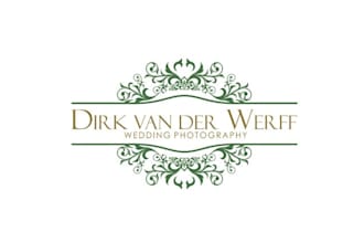 design high end wedding photographer logo