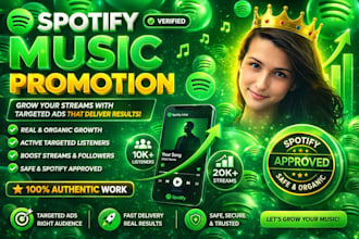boost 5,000 spotify followers fast