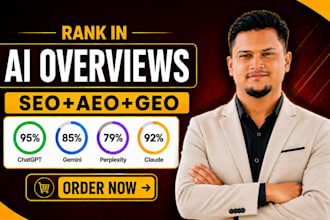 grow ai visibility score to rank website in chatgpt, gemini with GEO aeo SEO