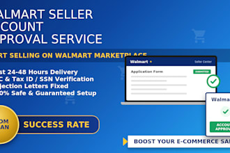 get walmart seller account approval and onboarding