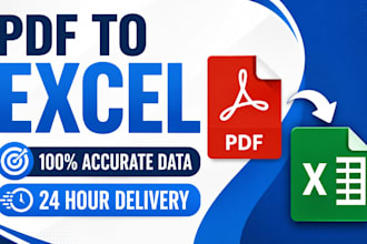 convert pdf to excel with accurate data