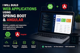 be your spring boot angular developer