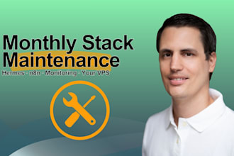 maintain your hermes and n8n stack on your vps monthly