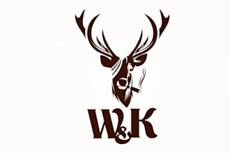 design thrilling classic wedding crest logo
