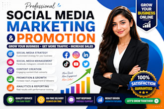 manage your social media marketing and promotion