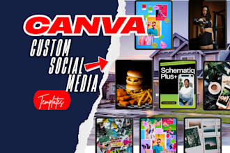 design custom instagram posts and template in canva