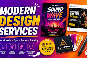 design creative visuals for your brand identity
