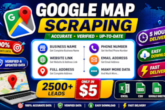 map scraping, google maps lead generation, email scraper
