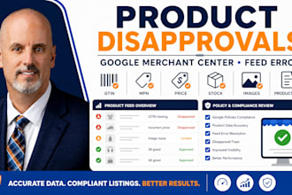 fix google merchant center product disaprovals and feed errors correctly