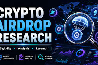 provide crypto airdrop research and eligibility analysis