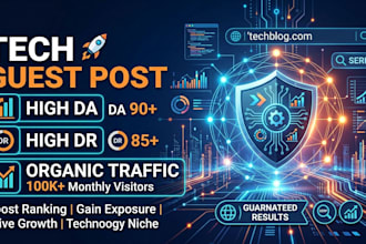 boost tech backlinks via tech blogs on high da tech websites by tech outreach