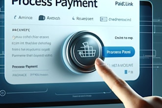 setup a fully active payment link, simple tap to pay link to receive payment