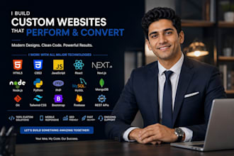 build a premium custom website tailored to your exact needs