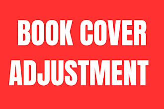 fix your book cover formatting and prepare a print ready PDF