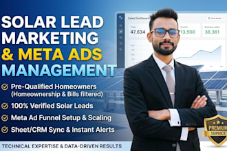 do solar lead marketing and meta ad management