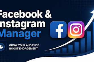 create facebook and instagram ads campaign for business