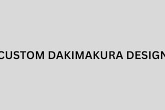 design custom dakimakura anime body pillow artwork