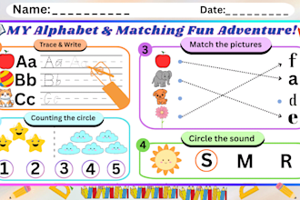 design dynamic school worksheets and educational flyers