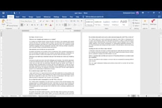 convert PDF to word, excel, or google docs accurately