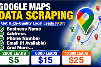 provide google maps business leads for your business