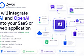 integrate ai and openai into your saas or web application