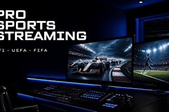 setup obs studio for f1 uefa, FIFA and professional sports streaming