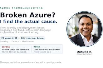 fix your azure networking identity or deployment issue