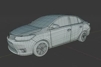 create high quality 3d car modeling and fenders design