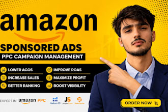 manage and optimize your amazon sponsored ads and PPC