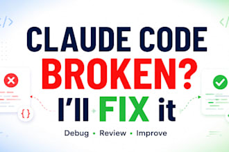 fix debug and improve your claude code project