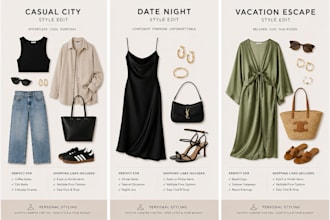 create stylish outfits tailored to your style and budget