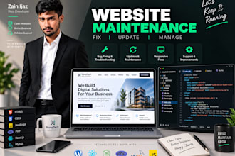 manage maintain and fix your website