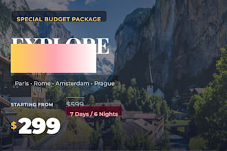 design professional instagram banners and social media ads