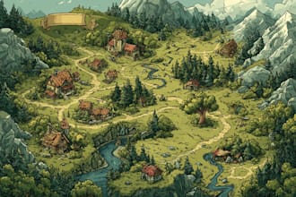 map illustration vector illustration vector map