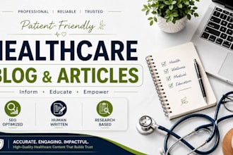 create patient friendly healthcare blogs and articles