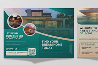 design real estate brochure property booklet rental guide real estate magazine
