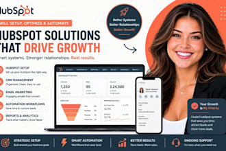 setup hubspot CRM workflow automation and lead nurturing