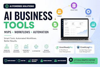 build ai business tools, mvps and automated workflows