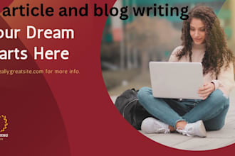 write high quality seo artical and blog post writing