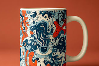 make brilliant mug, tumbler design