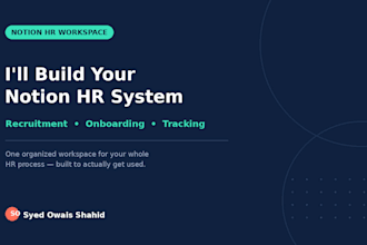build your notion HR system for hiring and tracking