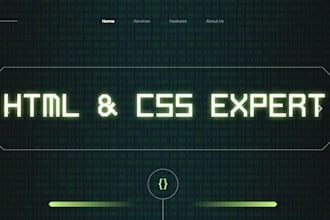 do website design and htlm css