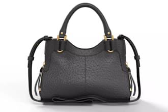 create a 3d bag design model for 3d printing and manufacturing