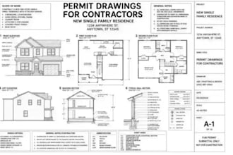 prepare structural drawings and permit plans with engineer review